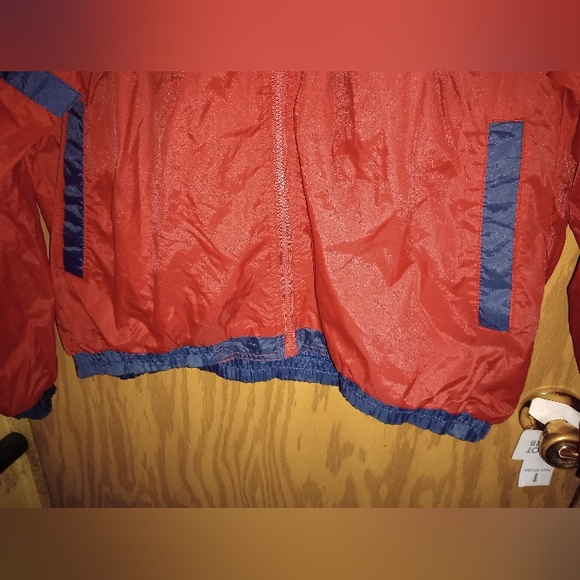 Cleveland Indians Pro Player Windbreaker Jacket Mens Large Chief Wahoo Vintage - Picture 11 of 16